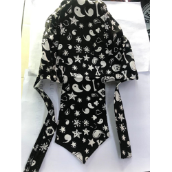 BANDANA WRAPBLACK BONES