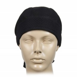 BANDANA HEAD WRAP BLACK MESH  