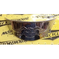 Chrome Eagle 4 1/2inch Spotlight Visors