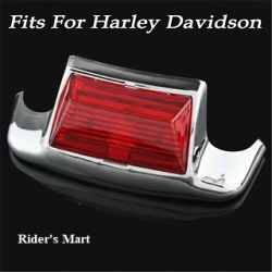 LIGHT LED RR FENDER TIPCHROME RED -13