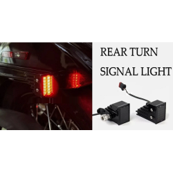 LED Rear Running Turn Signal with Brake Lights For Harley Davidson Softail Low Rider ST FXLRST 2022-24.