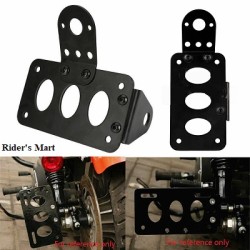 LICENSE PLATE BRACKET BLACK