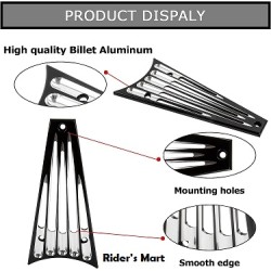 GRILLE RADIATOR CNC GRILL FLHT -13