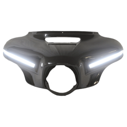 CVO Style Front Fairing with DRL & Signal Light for Harley Davidson Touring 2014-Up.