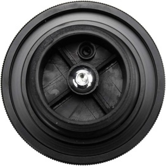 Screw-In Vented Gas Cap Matt Black Right-Hand thread for Harley Davidson