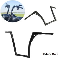 HANDLE BAR V 14-1.0-1.25BLACK