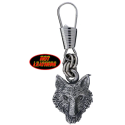 ZIP Pull Wolf Head Skull