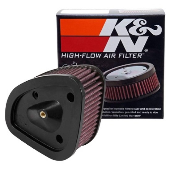 K&N Air Filter High Performance, Powersport Air Touring 2017-2019