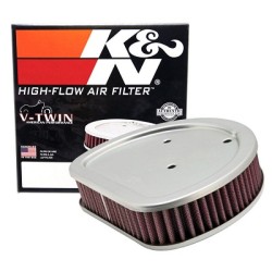 AIR FILTER K&N HD BIKES TWIN CAM 99-15