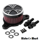 BREATHER KIT DEEP CUT SPORTSTER BLACK