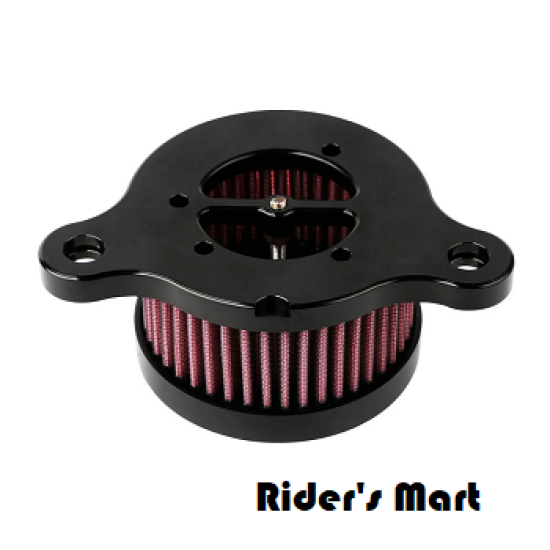 BREATHER KIT DEEP CUT SPORTSTER BLACK