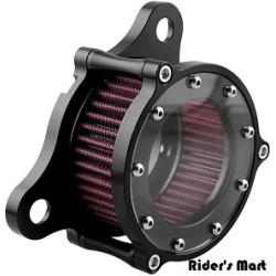 BREATHER KIT CLEAR Air Cleaner Intake Filter System Kit For Harley Davidson Sportster BLACK 