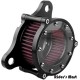 BREATHER KIT CLEAR Air Cleaner Intake Filter System Kit For Harley Davidson Sportster BLACK 