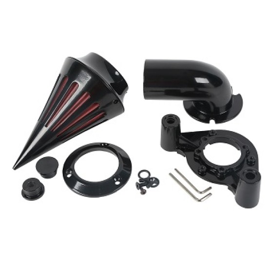 BREATHER KIT SPIKE BK 1991-2006 Air Cleaner Intake Filter Compatible with 1991-2006 Harley Davidson XL Sportster