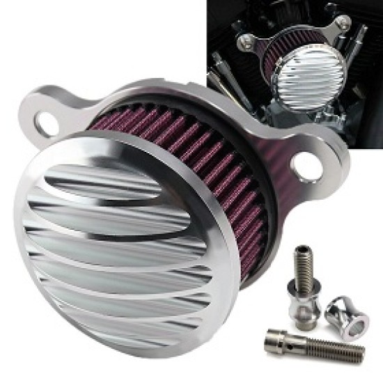 Breather Kit Air Cleaner Intake Filter Speed 5 for Harley Davidson Sportster XL 1200 883 1988-Up