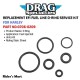 FUEL LINE EFI O-RING KIT