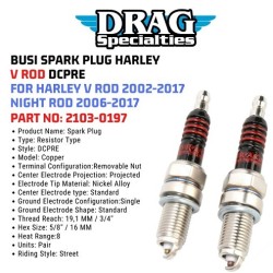 SPARK PLUG NGK BLACK V-ROD