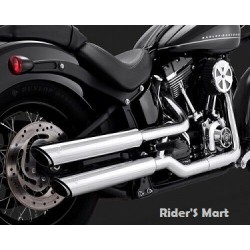 EXHAUST SLIPONS CRSOFTAIL TWIN SLASH