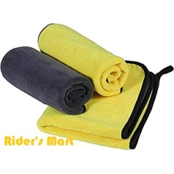 CLEANING RAG YELLOW GREY