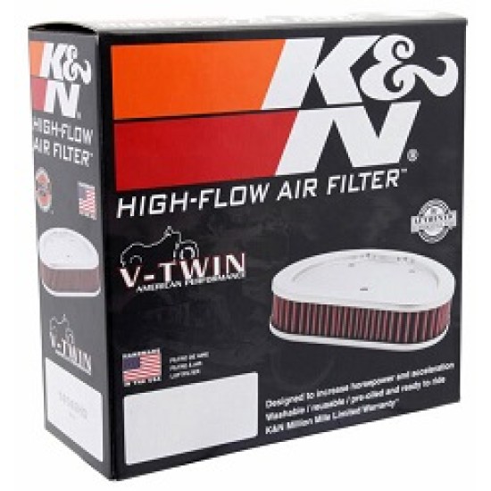 AIR FILTER K&N 08-UP DYNA, SOFTAIL