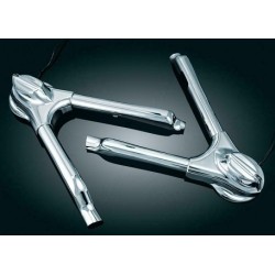 SWINGARM COVERS CHROME SOFTAIL KURYAKYN