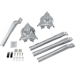 SWINGARM COVERS CHROME SOFTAIL KURYAKYN