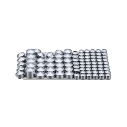 BOLT TOPPERS 83pcs Chrome Engine Full Bolt Cover Caps Kit Fits for Harley Davidson Twin Cam Evo