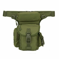 BAG THIGH REXINE BIG SWAT Tactical Drop Leg Bag Thigh Utility Waist Pouch Motorcycle Fanny Pack