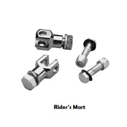 FOOTPEG CLAMP REAR SMALL CHROME SOFTAIL