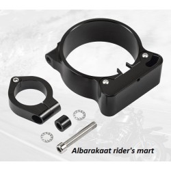 Bracket Speedometer CNC Side Mount Sportster Fork Tuber  Relocation Bracket.